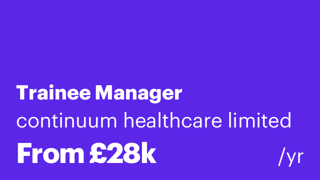 Trainee Manager