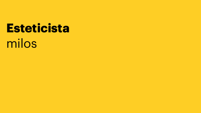 Esteticista