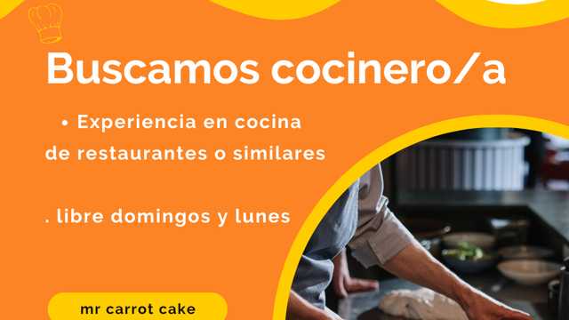 Cocinero/a y Ayudante/a de Cocina