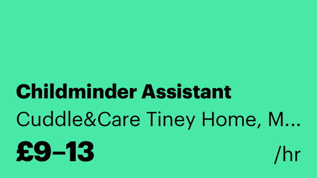 Childminder Assistant