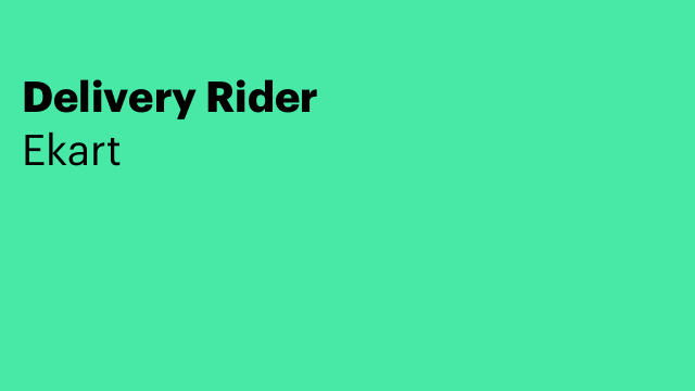 Delivery Rider