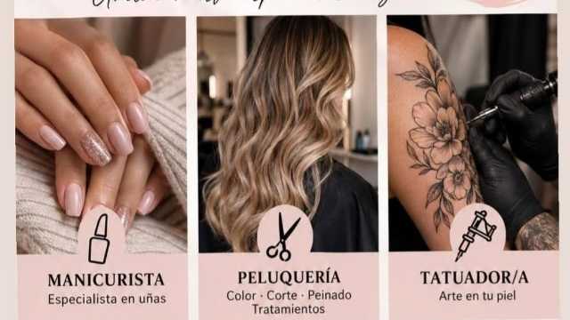 Profesionales de belleza autónomos/as