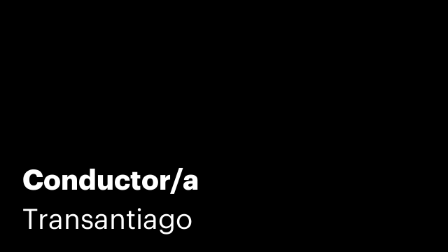 Conductor/a