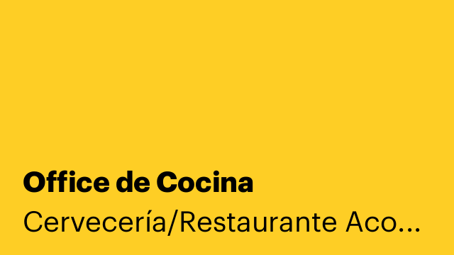Office de Cocina