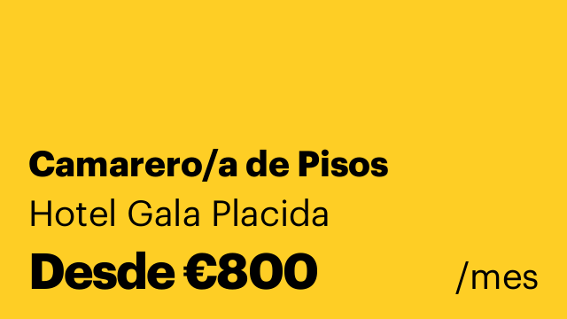 Camarero/a de Pisos