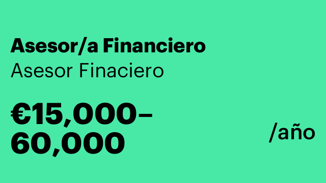 Asesor/a Financiero