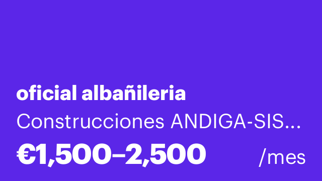 oficial albañileria