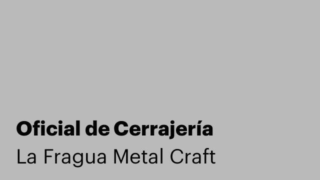 Oficial de Cerrajería