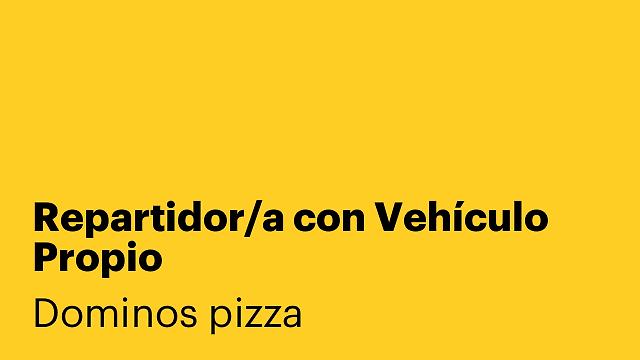 Repartidor/a con Vehículo Propio
