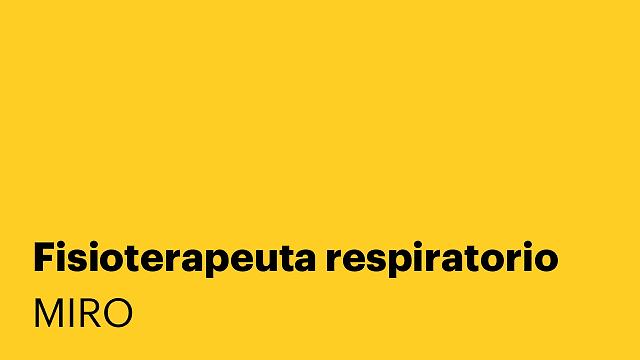 Fisioterapeuta respiratorio
