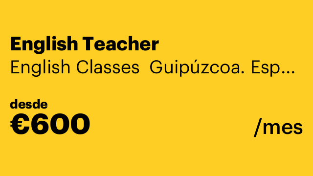 English Teacher
