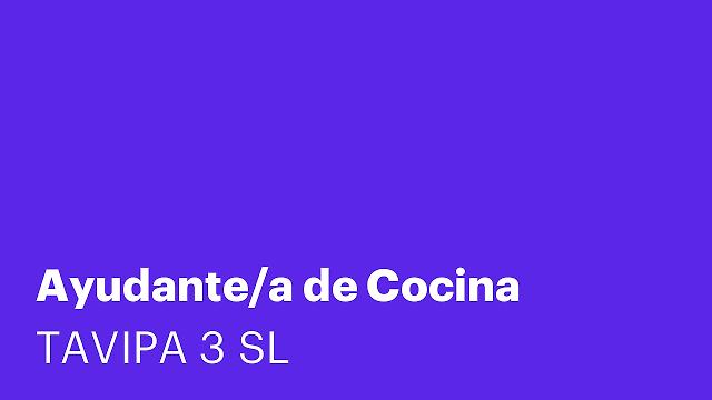 Ayudante/a de Cocina