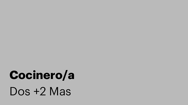 Cocinero/a