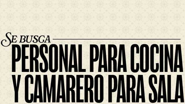 Camarero/a