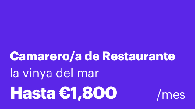 Camarero/a de Restaurante