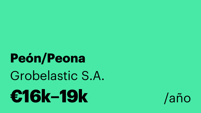 Peón/Peona