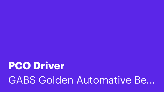 PCO Driver