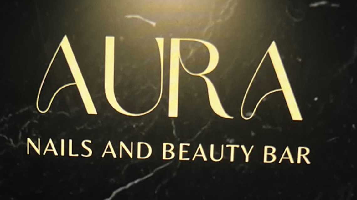 Aura nails and beauty bar  cover image