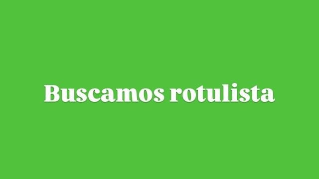 Rotulista con experiencia