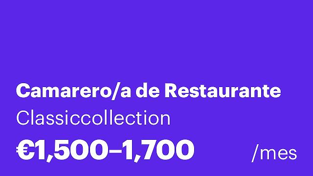 Camarero/a de Restaurante