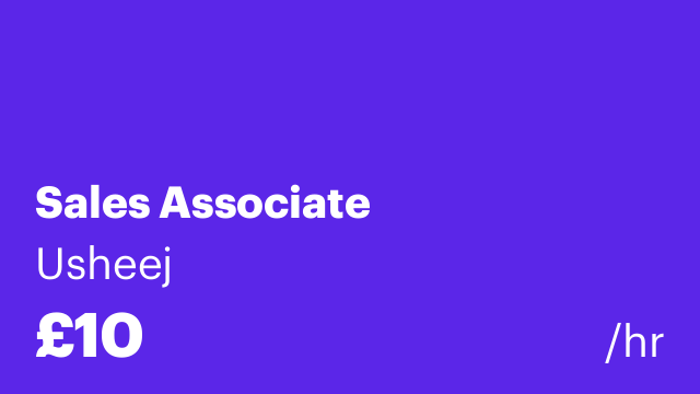 Sales Associate