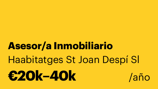 Asesor/a Inmobiliario