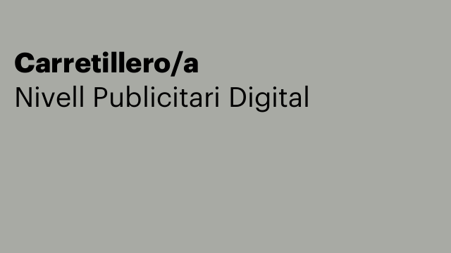 Carretillero/a