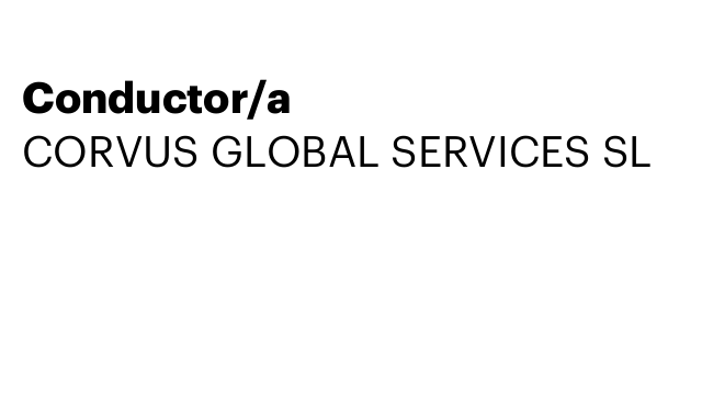 Conductor/a