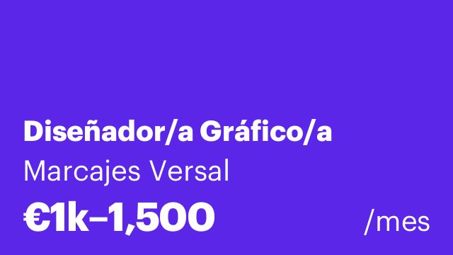 Diseñador/a Gráfico/a