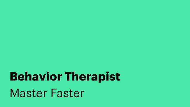 Behavior Therapist
