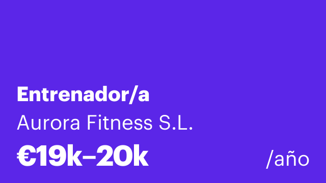 Entrenador/a