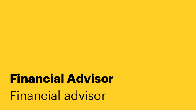 Financial Advisor