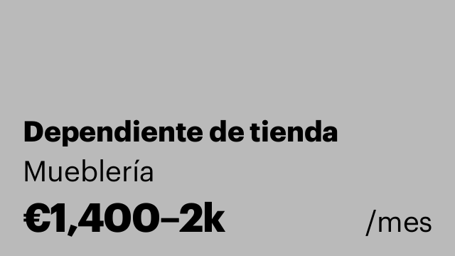 Dependiente de tienda