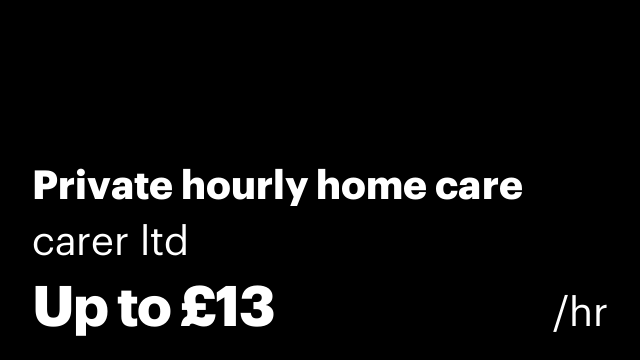 Private hourly home care