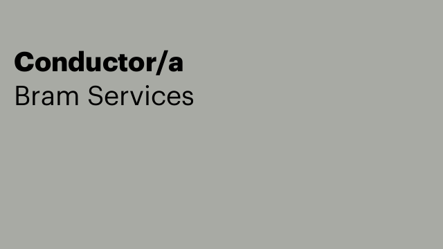 Conductor/a