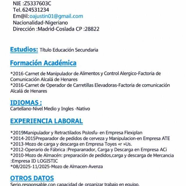 Candidate avatar