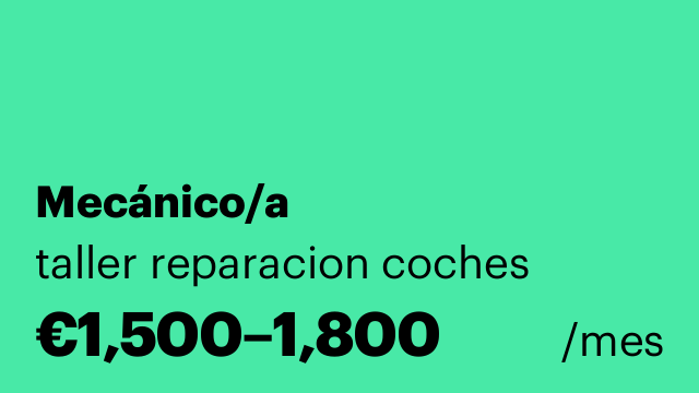 Mecánico/a