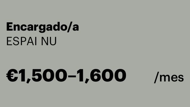 Encargado/a