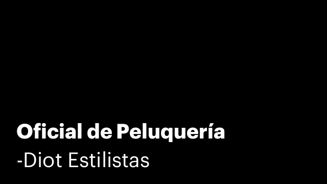 Oficial de Peluquería