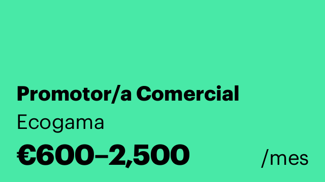 Promotor/a Comercial