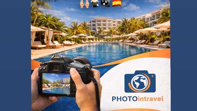 Fotógrafo turístico y vendedor