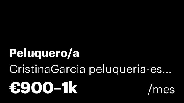 Peluquero/a
