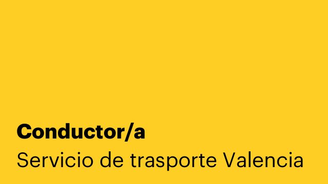 Conductor/a