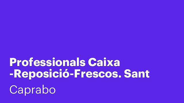 Professionals Caixa -Reposició-Frescos. Sant Feliu Llobregat