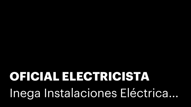 OFICIAL ELECTRICISTA