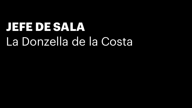 JEFE DE SALA