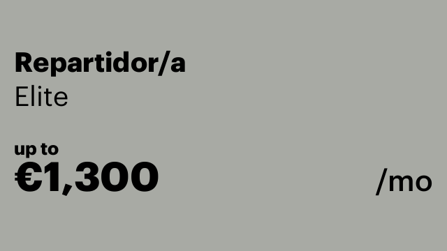 Repartidor/a