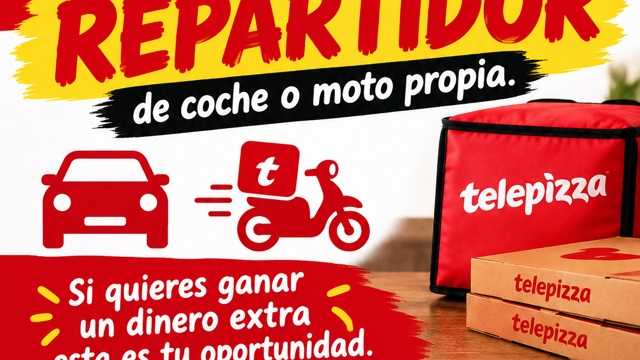 Repartidor/a con Vehículo Propio
