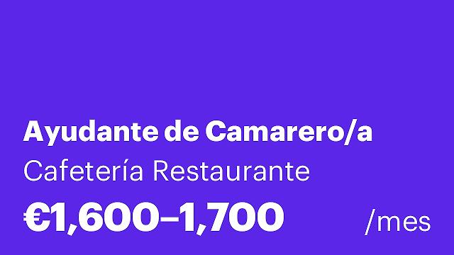 Ayudante de Camarero/a
