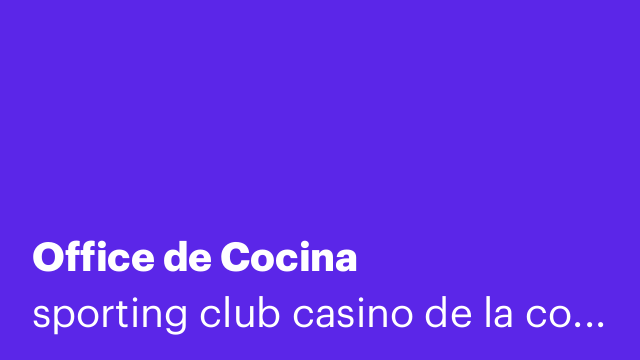 Office de Cocina